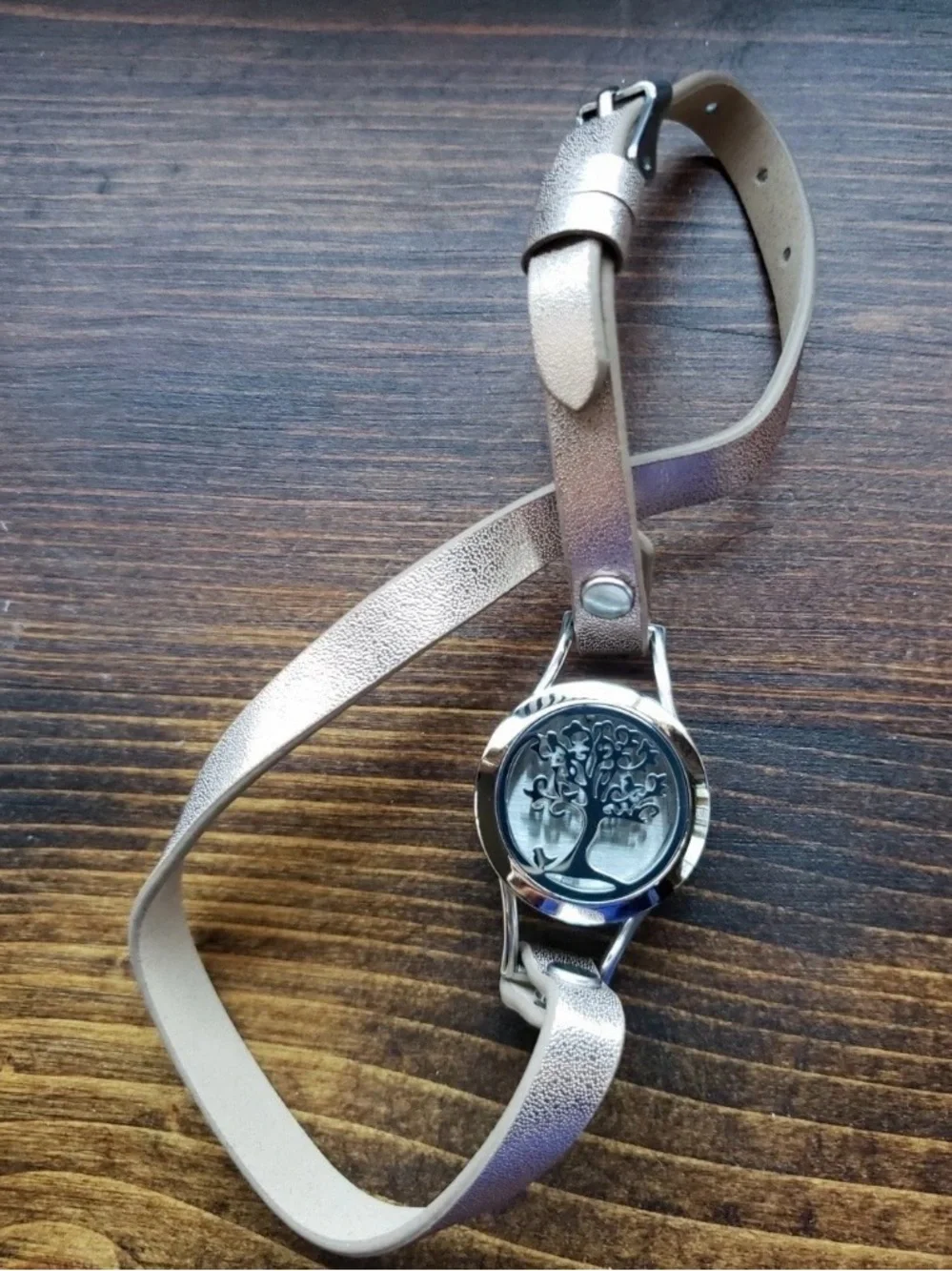 FAURORA Oil Diffuser Leather Bracelet ✨ Brand New in Box | Aromatherapy Jewelry
